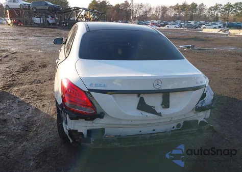 2017 Mercedes-Benz C 300 4Matic from USA, damaged, VIN 55SWF4KB4HU219800